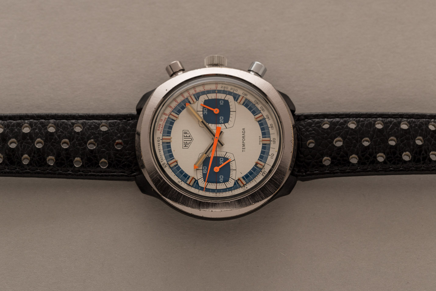 Heuer Temporada Vintage Chronograph - Shuck the Oyster Vintage Watches