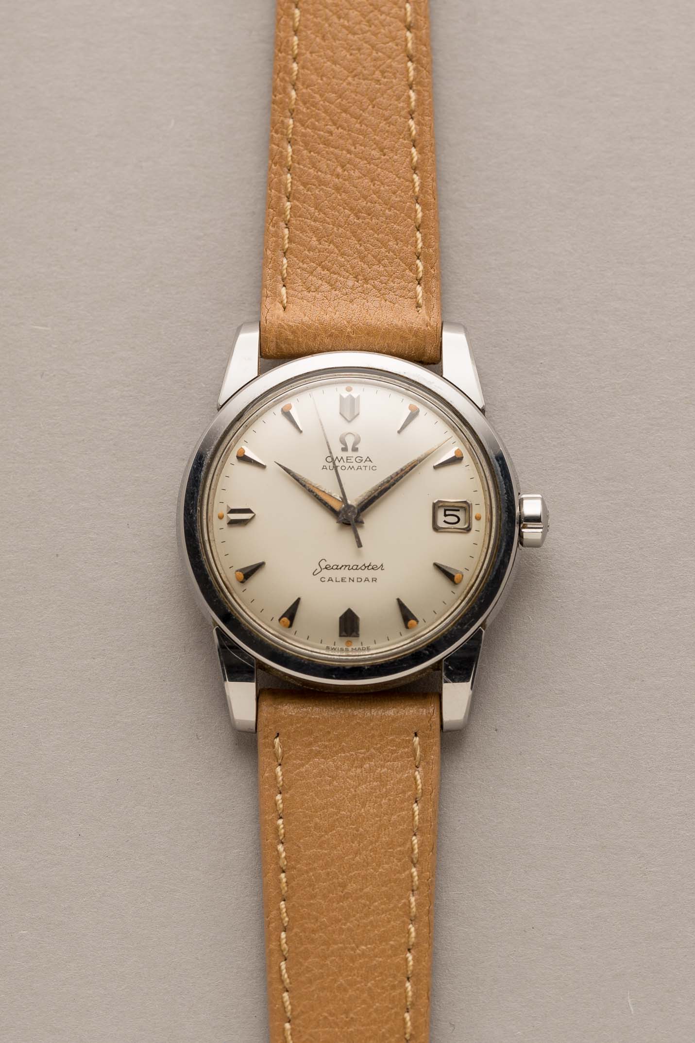 Omega Seamaster Calendar Vintage Automatic Wristwatch 2849 10SC Shuck