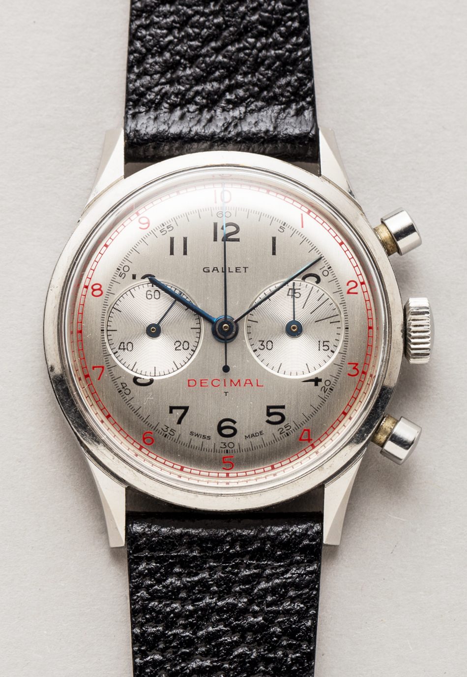 Gallet Multichron Decimal ‘Big Eyes’ Vintage Chronograph - Shuck the ...