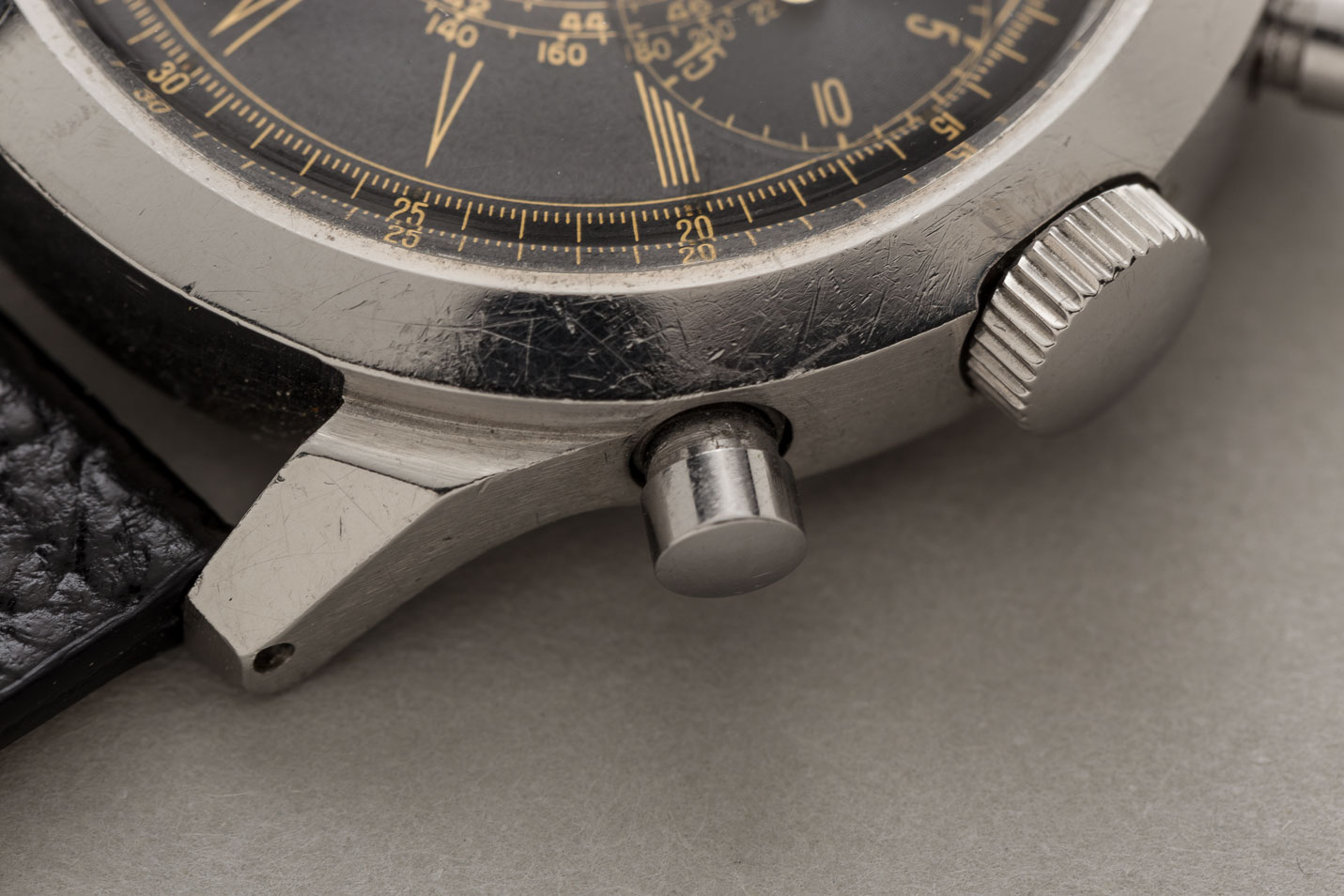 Unver Gilt Dial Spillman Vintage Chronograph - Shuck the Oyster Vintage  Watches