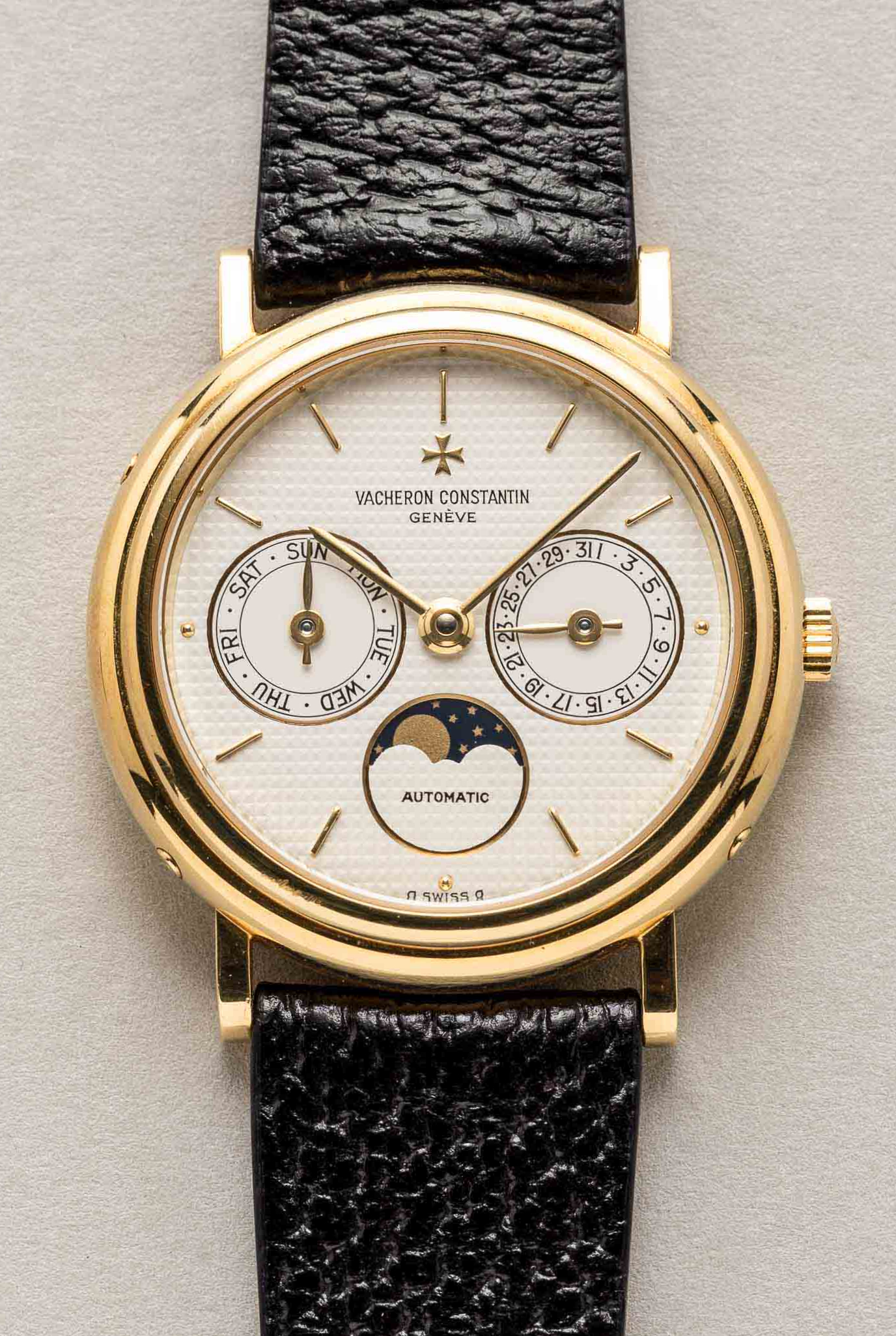 Vacheron Constantin Moonphase Calendar Watch 46009 Shuck The Oyster