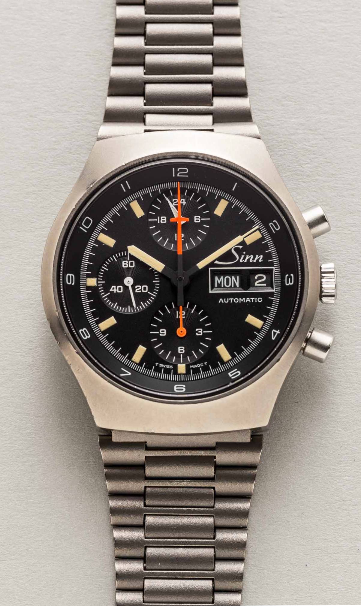 Sinn 157 Vintage Chronograph Titanium 'Fliegerchronograph' - Shuck the  Oyster Vintage Watches