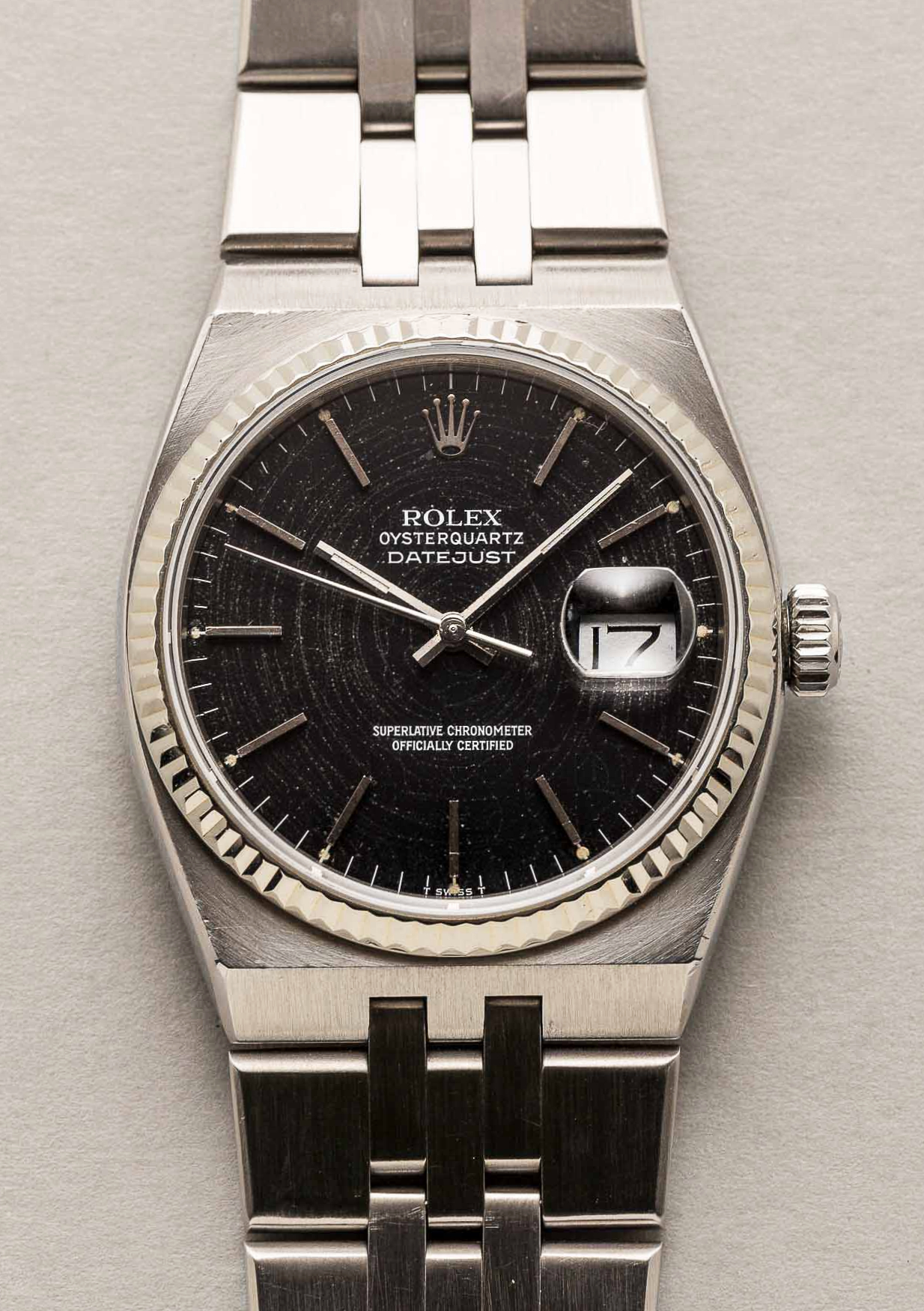 ruptura Espolvorear carbón Rolex Datejust Oysterquartz 17014 'Galaxy Dial' - Shuck the Oyster Vintage  Watches