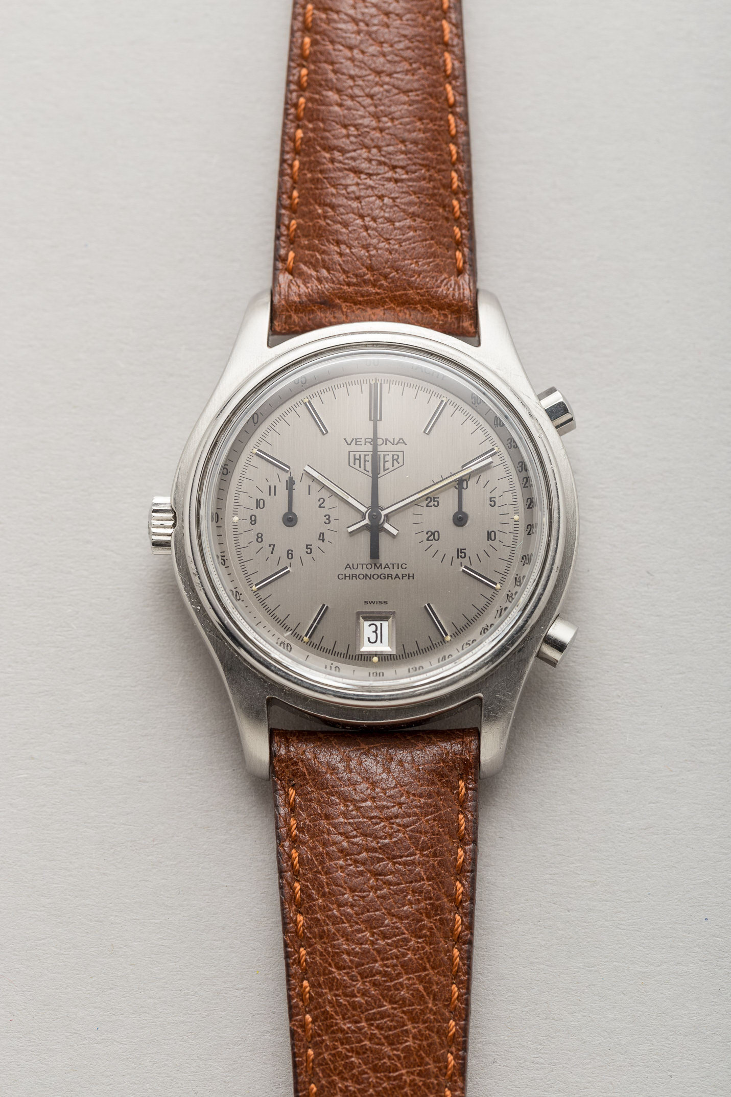 Heuer Verona Vintage Chronograph 110.213 Shuck the Oyster